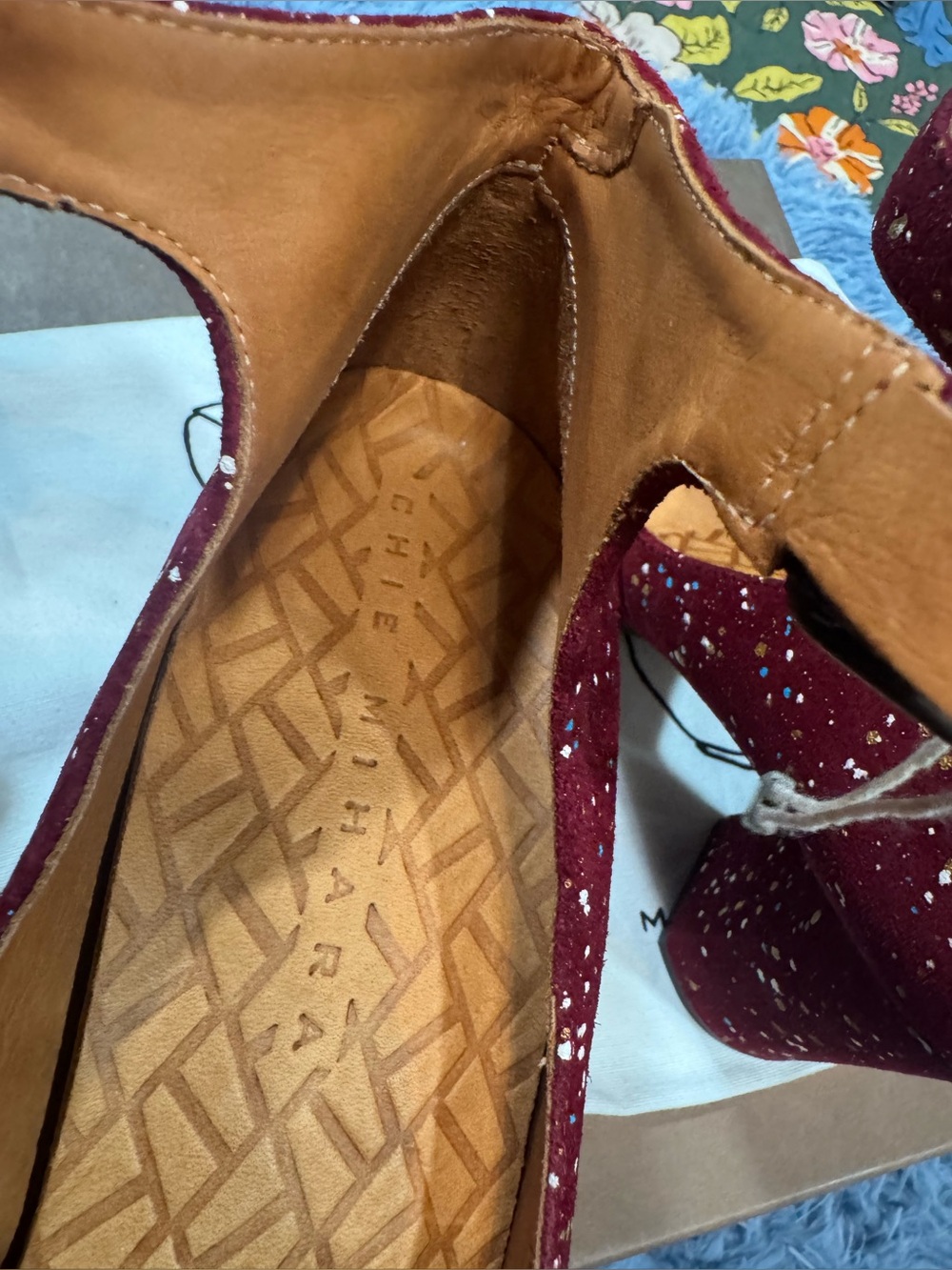 NIB Chie Mihara Liuma Suede Platform Heels In Size 39 - Picture 8 of 16